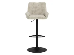 ACTONA GROUP Barhocker »Eddie, Thekenhocker, Barstuhl mit Rückenlehne und Fußstütze« Set, 2, 2 Stk. tlg. Barhocker, Stoffbezug, geschwungene Form, Gaslift, Drehfunktion, FSC™