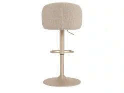 ACTONA GROUP Barhocker »Eleanor gepolstert - drehbar & höhenverstellbar, moderne« 1 Stk. tlg. Bequemer Barstuhl mit Fußstütze und Drehfunktion im Scandi Stil