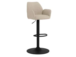 ACTONA GROUP Barhocker »Glenda, Hocker, Barstuhl« 1, 1 Stk. tlg. Stoffpolster, Armlehnen, Gaslift, Drehfunktion, FSC™