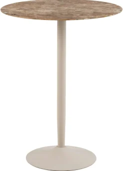 ACTONA GROUP Bartisch »Stehtisch« B/T/H: 80x80x105cm,Tisch braun, polierte Keramiktischplatte