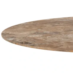 ACTONA GROUP Bartisch »Stehtisch« B/T/H: 80x80x105cm,Tisch braun, polierte Keramiktischplatte