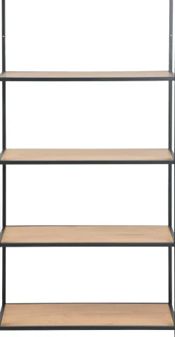 ACTONA GROUP Bücherregal Metallgestell im modernen Industrie-Look, 4 Einlegeböden, Höhe 150 cm