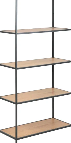 ACTONA GROUP Bücherregal Metallgestell im modernen Industrie-Look, 4 Einlegeböden, Höhe 150 cm