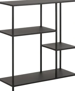 ACTONA GROUP Bücherregal »New York« Regal, Metallgestell in gradliniger Optik, Höhe 86 cm, Assymetrisch