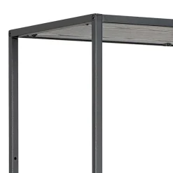 ACTONA GROUP Bücherregal »Seaford, Standregal, Regal, Raumteiler« 77x35x185 cm,schwarzer Stahlrahmen, 5 Regale, Wendemodul, Breite 77 cm