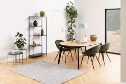 ACTONA GROUP Beistelltisch »Avila« Ecktisch, rund, Tischplatte aus Marmorstein, T: 52 cm