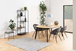 ACTONA GROUP Beistelltisch »Avila« Ecktisch, rund, Tischplatte aus Marmorstein, T: 52 cm