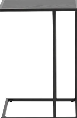 ACTONA GROUP Beistelltisch mit schmalen Metallgestell im modernen Industrie-Look, Höhe 63 cm