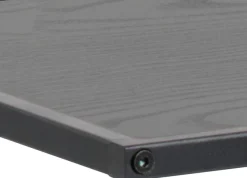 ACTONA GROUP Beistelltisch mit schmalen Metallgestell im modernen Industrie-Look, Höhe 63 cm