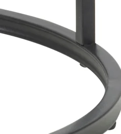 ACTONA GROUP Beistelltisch Metallgestell im modernen Industrie-Look, rund, T: 40 x H: 55 cm