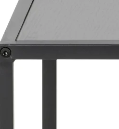ACTONA GROUP Beistelltisch Set, 2 Stk. tlg. Metallrahmen, Industrie-Look und quadratischer Form, Satz von 2 Stück