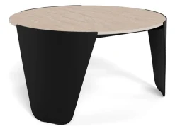 ACTONA GROUP Couchtisch »Altea, Kaffeetisch, Beistelltisch« Tisch, Hellbeige, Ø80x42cm