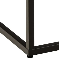 ACTONA GROUP Couchtisch »Barossa Wohnzimmertisch, Beistelltisch, Quadratisch, Sofatisch,« Steinoptik, schwarze Stahlbeine, in weiteren Variationen, B: 40 cm