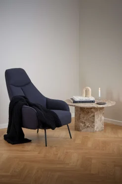 ACTONA GROUP Couchtisch »Naxos« Rund Couchtisch, matt Latte lackiert Marmor, Ø80x42cm
