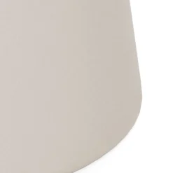 ACTONA GROUP Couchtisch »Santorini Beistelltisch – modern & kompakt, langlebige Keramikplatte« Pflegeleicht, Keramik Tischplatte, schwarzes Stahlgestell, Ø: 45 cm