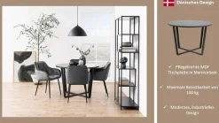 ACTONA GROUP Esstisch »Amble« Esstisch, Küchentisch, OTTOs Choice, 1 Stk. tlg. Esstisch, Küchentisch, Schwarz, Marmorfarbig rund/rechteckig