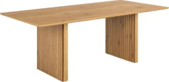 ACTONA GROUP Esstisch »Colima« Esstisch, matt Wildeiche rau Melamin mit lamellenfront, 210x100x75 cm