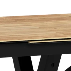 ACTONA GROUP Esstisch »Heaven,Tischplatte aus Keramik, ausziehbar - robust & pflegeleicht« Kratzfest, wasserabweisend, Sitzplatz für 4-8 Personen, B: 168/210 cm