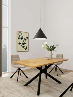 ACTONA GROUP Esstisch »Levanto, Speisetisch, Tisch« Tisch, Wildeiche, 160x90x75cm