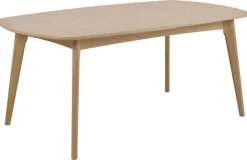 ACTONA GROUP Esstisch »Marte Speisetisch – zeitlos & stilvoll mit Platz für Zusatzplatten« Weiß pigmentiertes Eichenfurnier, pflegeleicht & robust. B: 180 cm