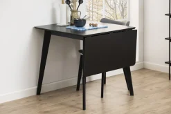 ACTONA GROUP Esstisch »Roxby« 1 Stk. tlg. Küchentisch, Tischplatte in MDF und Eiche Furnier, mit 1 Klappe