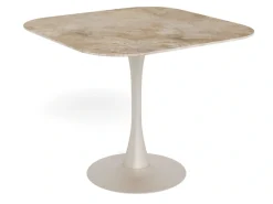 ACTONA GROUP Esstisch »Speisetisch« B/T/H: 90x90x75,Tisch braun, polierte Keramiktischplatte
