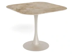 ACTONA GROUP Esstisch »Speisetisch« B/T/H: 90x90x75,Tisch braun, polierte Keramiktischplatte