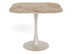 ACTONA GROUP Esstisch »Speisetisch« B/T/H: 90x90x75,Tisch braun, polierte Keramiktischplatte