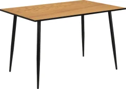 ACTONA GROUP Esszimmer-Set »Esspruppe, Speisetisch mit Wohnzimmerstühlen« Komplett-Set, 1x Tisch + 4x Stuhle, 5 Stk. tlg.