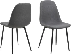 ACTONA GROUP Esszimmer-Set »Essgruppe, Speisetisch mit Wohnzimmerstühlen« Set, 1x Tisch + 4x Stühle, 5 Stk. tlg.