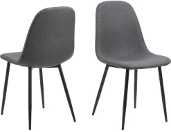ACTONA GROUP Esszimmer-Set »Essgruppe, Speisetisch mit Stühlen« Komplett-Set, 1x Tisch + 4x Stühle, 5 Stk. tlg.