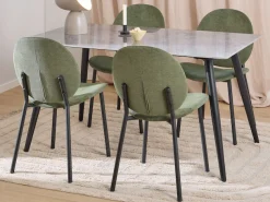 ACTONA GROUP Esszimmer-Set »Essgruppe, Speisetisch mit Stühlen« Komplett-Set, 1x Tisch + 4x Stühle, 5 Stk. tlg.