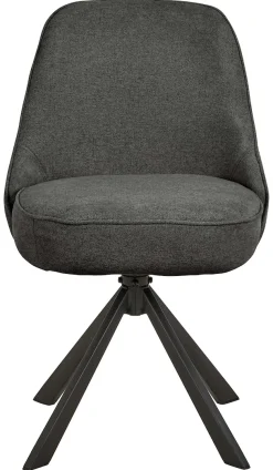 ACTONA GROUP Esszimmerstuhl »Carlton, Polsterstuhl, Esszimmerstuhl mit Polsterung« (Set) 2 Stk.Stuhl, Chenillebezug, Armlehnen, Drehfunktion, Sitzhöhe 52,5 cm