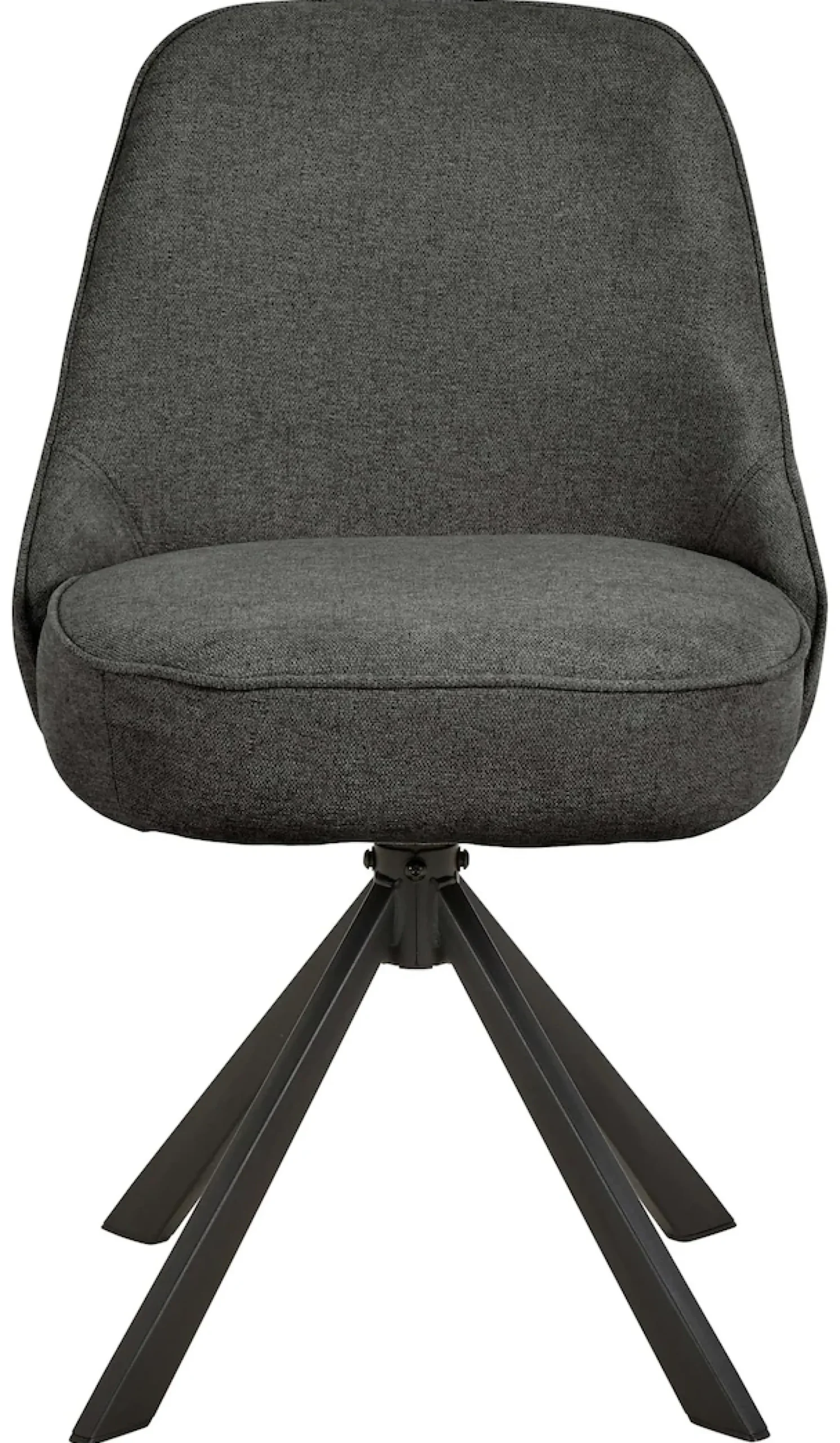 ACTONA GROUP Esszimmerstuhl »Carlton, Polsterstuhl, Esszimmerstuhl mit Polsterung« (Set) 2 Stk.Stuhl, Chenillebezug, Armlehnen, Drehfunktion, Sitzhöhe 52,5 cm