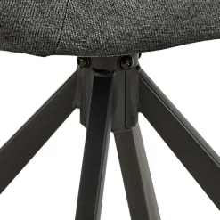 ACTONA GROUP Esszimmerstuhl »Carlton, Polsterstuhl, Esszimmerstuhl mit Polsterung« (Set) 2 Stk.Stuhl, Chenillebezug, Armlehnen, Drehfunktion, Sitzhöhe 52,5 cm
