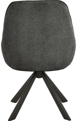 ACTONA GROUP Esszimmerstuhl »Carlton, Polsterstuhl, Esszimmerstuhl mit Polsterung« (Set) 2 Stk.Stuhl, Chenillebezug, Armlehnen, Drehfunktion, Sitzhöhe 52,5 cm