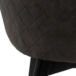 ACTONA GROUP Esszimmerstuhl »Bella« () Armlehnstuhl anthrazitgrau, Eichebeine, Harlekinnähten, 2er-Set