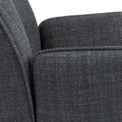 ACTONA GROUP Esszimmerstuhl »Glenda 2er-Set, 360° drehbar, mit Armlehnen, in mehreren Farben« () gepolstert, mit Armlehne, schwarze Stahlbeine, drehbar, 2er-Set