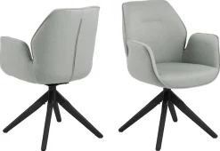 ACTONA GROUP Esszimmerstuhl »Alma« () 1 Stk.mit eleganten Kedern, Drehstuhl mit Rückholfunktion