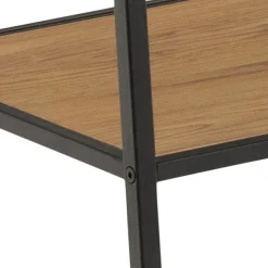 ACTONA GROUP Garderobenständer Metallgestell im modernen Industrielook, 2 Einlegeböden, Breite 77 cm