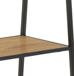 ACTONA GROUP Garderobenständer Metallgestell im modernen Industrielook, 2 Einlegeböden, Breite 77 cm