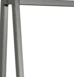 ACTONA GROUP Garderobenständer Metallgestell im modernen Industrielook, 2 Einlegeböden, Breite 77 cm