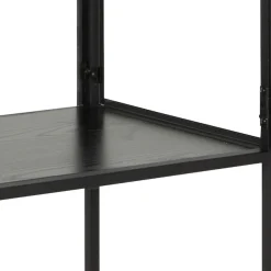 ACTONA GROUP Glasvitrine mit Glastüren und Metallrahmen, 4 Einlegeböden, B: 77 x H: 185,6 cm