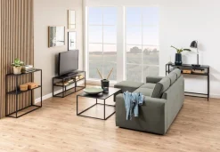 ACTONA GROUP Konsolentisch »New York« mit Metallgestell in gradliniger Optik, Höhe 79 cm, Breite 100 cm
