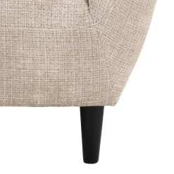 ACTONA GROUP Loungesessel »Ria« 1-Sitzer, Chenille beige, mit Rautenheftung und Taschenfedern