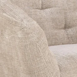 ACTONA GROUP Loungesessel »Ria« 1-Sitzer, Chenille beige, mit Rautenheftung und Taschenfedern