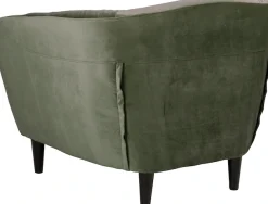 ACTONA GROUP Loungesessel »Ria Armlehnstuhl, Polstersessel, Einzelsofa, Relaxsessel,« 1-Sitzer, Samtstoff, Massivholz-Beine, Taschenfederkern, Tufting