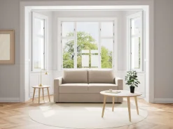 ACTONA GROUP Schlafsofa »Fleury, Bettsofa« beige, ausziehbar, 176x88x85cm
