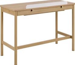 ACTONA GROUP Schreibtisch »Alpena, Arbeitstisch, Bürotisch, Tisch« Breite 120 cm, skandinavischer Stil, Holzoptik, beige, Schublade, FSC™