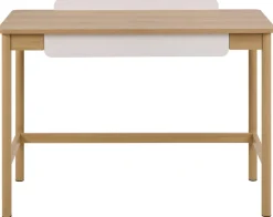 ACTONA GROUP Schreibtisch »Alpena, Arbeitstisch, Bürotisch, Tisch« Breite 120 cm, skandinavischer Stil, Holzoptik, beige, Schublade, FSC™